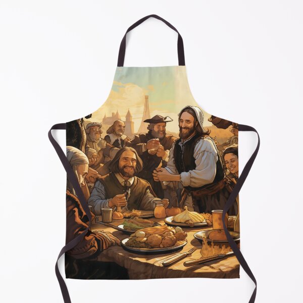 Item preview, Pilgrims Gathering for Thanksgiving designed and sold by dcrc.
