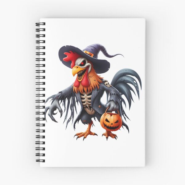 Item preview, Coq d’Halloween : Dentelé, Moto et Horreur designed and sold by Thyson.
