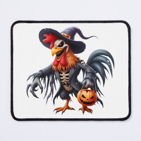 Item preview, Coq d’Halloween : Dentelé, Moto et Horreur designed and sold by Thyson.