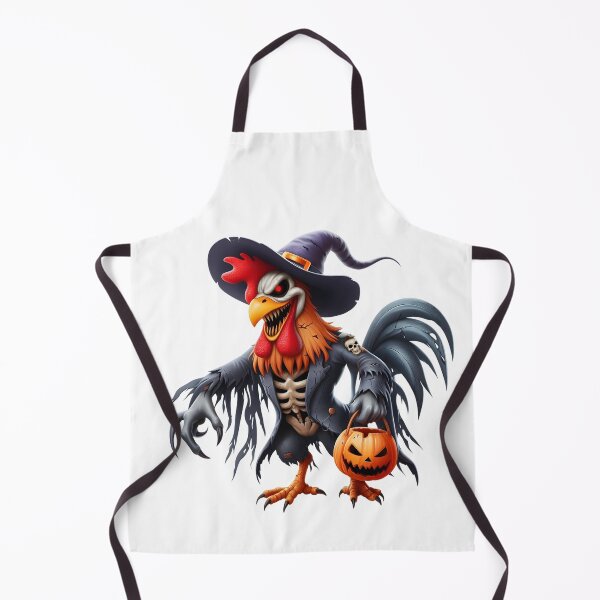 Item preview, Coq d’Halloween : Dentelé, Moto et Horreur designed and sold by Thyson.