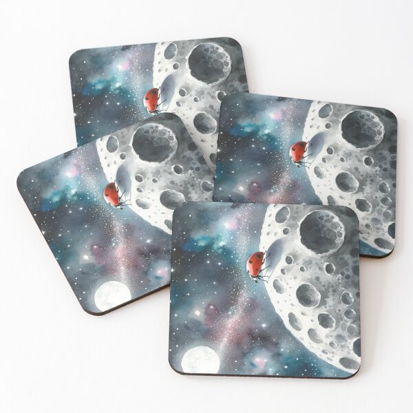 Item preview, Ladybug on the Moon designed and sold by Emitropy.