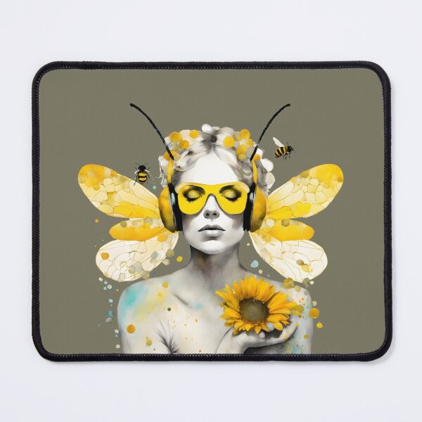 Item preview, Lady Bee Design Modern Art illustration designed and sold by StickyBastardz.