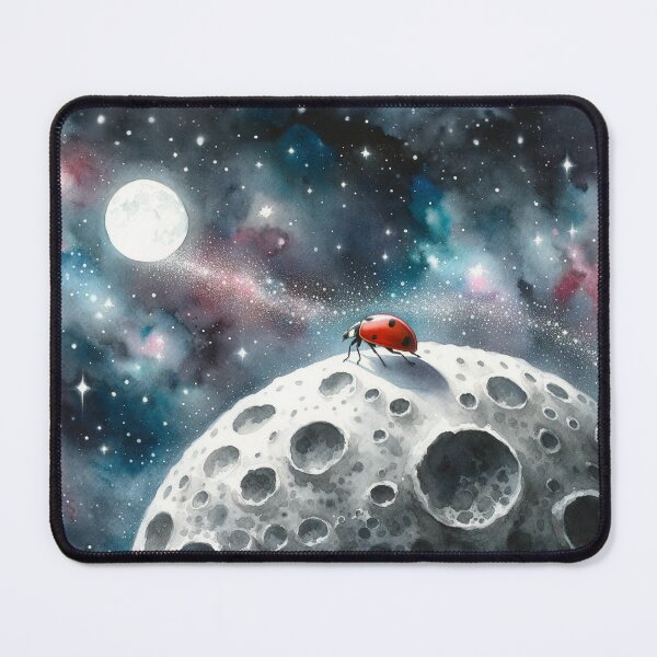Item preview, Ladybug on the Moon designed and sold by Emitropy.