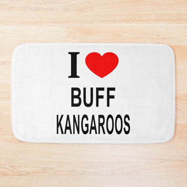 Item preview, I ❤️ BUFF KANGAROOS I LOVE BUFF KANGAROOS I HEART BUFF KANGAROOS designed and sold by usernamenaijan.