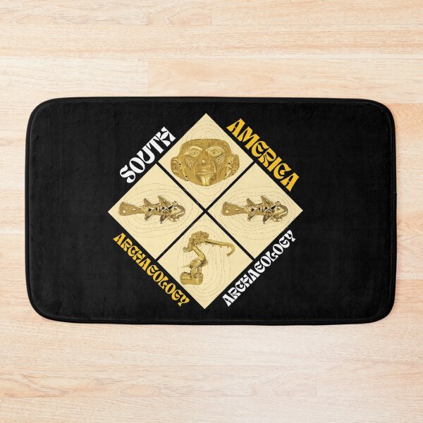 Item preview, South America Archaeology - Gold Treasures of Ancient Cultures - Gift for Archaeologists designed and sold by Carola-art.