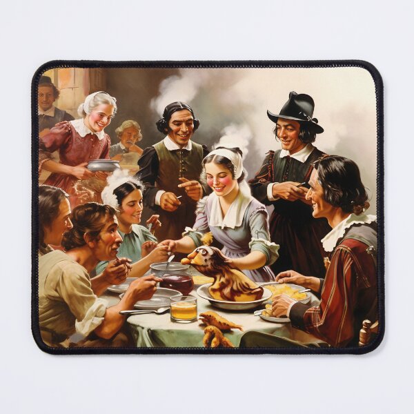 Item preview, Pilgrims Sitting at a Table designed and sold by dcrc.