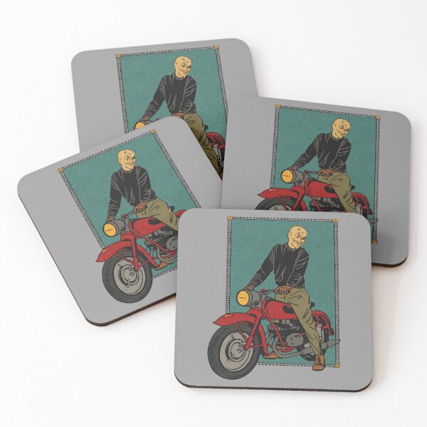 Item preview, Demon Motorcycle Enthusiast designed and sold by Kujo Dangerous Vintage.