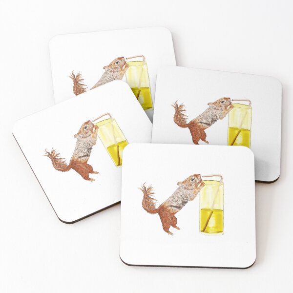 Item preview, Thirsty Squirrel designed and sold by VerdeDoodleDuck.
