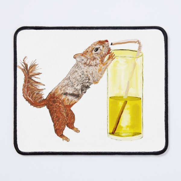 Item preview, Thirsty Squirrel designed and sold by VerdeDoodleDuck.