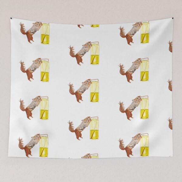 Item preview, Thirsty Squirrel designed and sold by VerdeDoodleDuck.