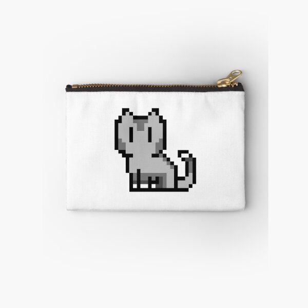 Item preview, cute cat pixel art designed and sold by BashPIXIE.