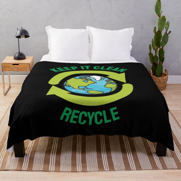 Item preview, Keep It Clean Recycle designed and sold by twisted-dot.