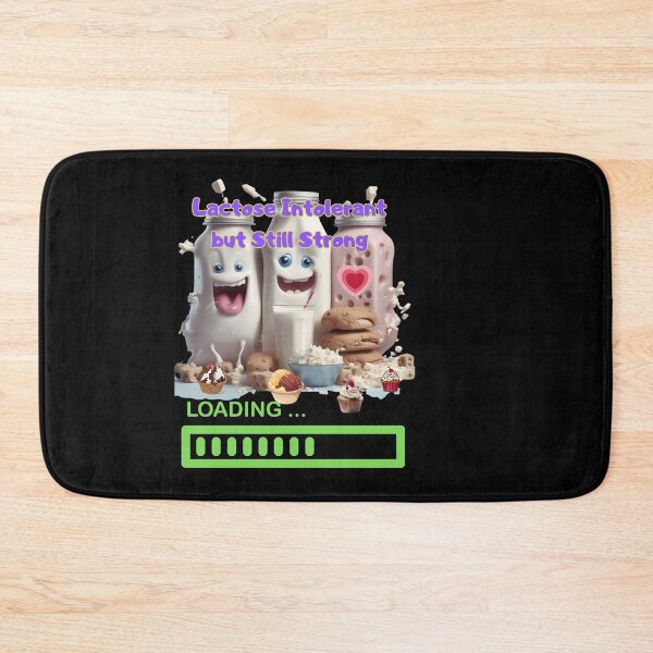 Item preview, LACTOSE INTOLERANT BUT STILL STRONG-LOADING designed and sold by carlos crane.