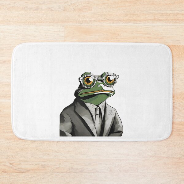 Artikelvorschau, Frosch in Anzug und Brille entworfen und verkauft von Periush.