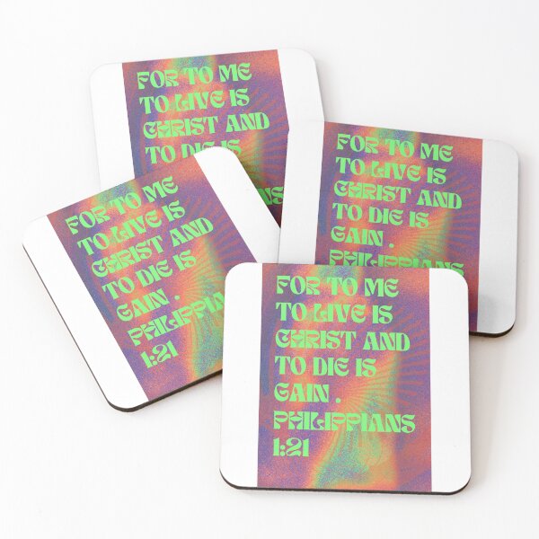 Item preview, Philippians 1:21 designed and sold by SWbyG.