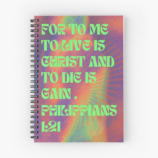 Item preview, Philippians 1:21 designed and sold by SWbyG.