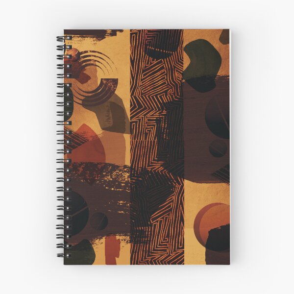 Item preview, Rustic Brown and Orange Abstract  designed and sold by AmezMemes.