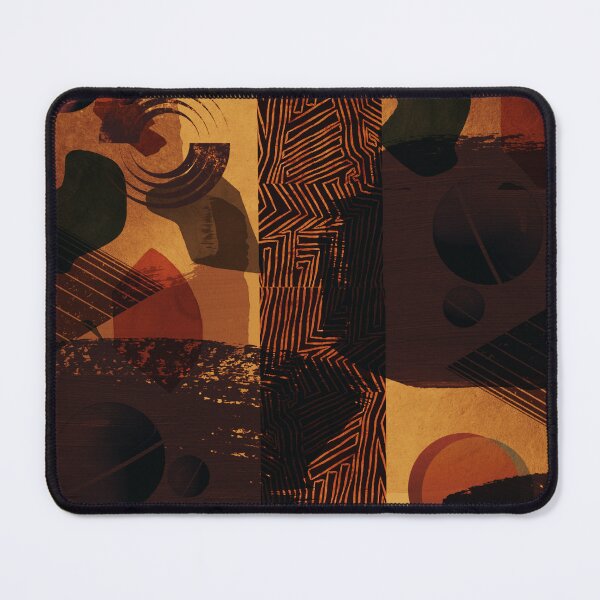 Item preview, Rustic Brown and Orange Abstract  designed and sold by AmezMemes.
