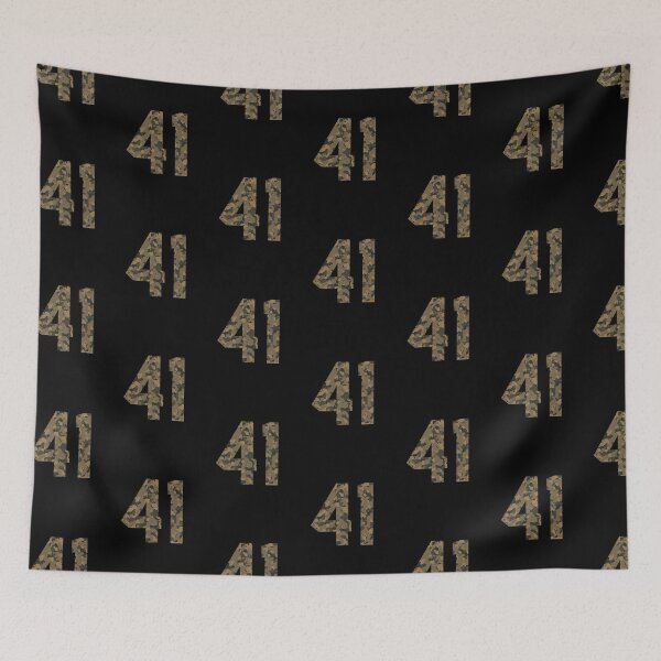 Item preview, Army Camouflage Number 41 - Sports Numbers designed and sold by NECHSTORE.