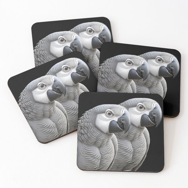 Item preview, African Grey Parrots Tote Bag designed and sold by Lilac32.