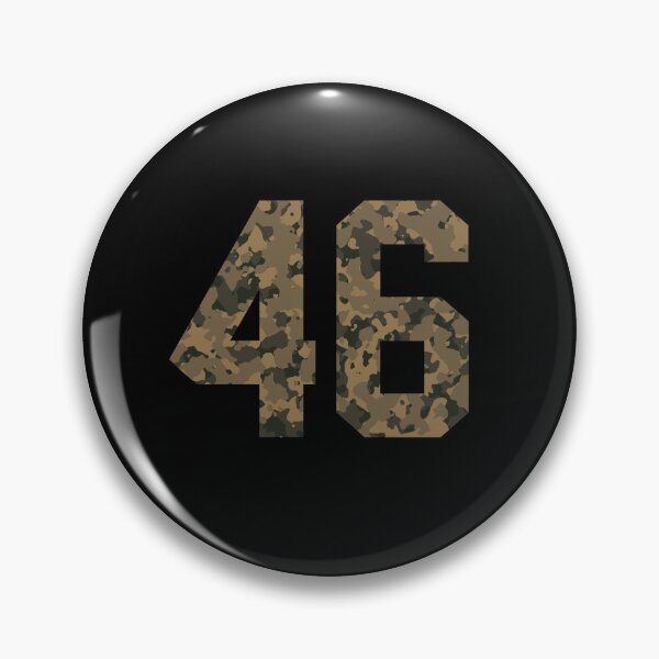 Item preview, Army Camouflage Number 46 - Sports Numbers designed and sold by NECHSTORE.