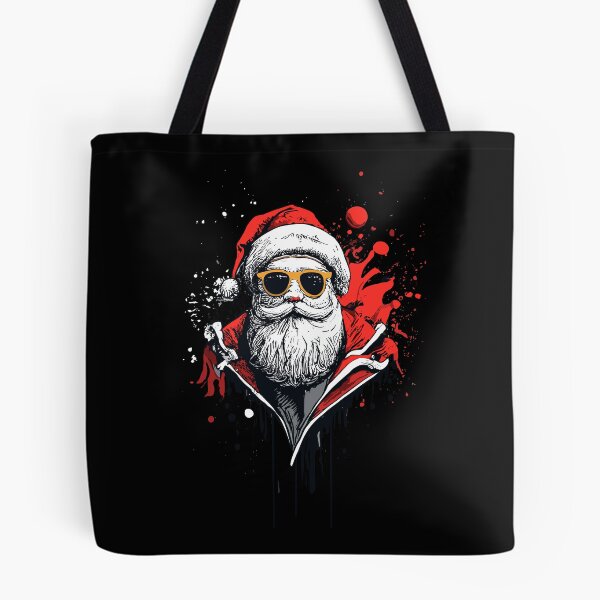 Item preview, Drippy Santa Claus Wearing Sunglasses Color Splash designed and sold by Spiprinto.
