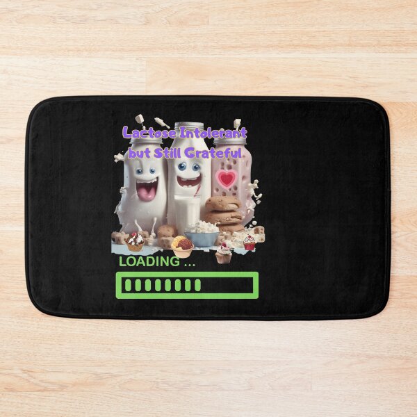 Item preview, LACTOSE INTOLERANT BUT STILL GRATEFUL-LOADING designed and sold by carlos crane.