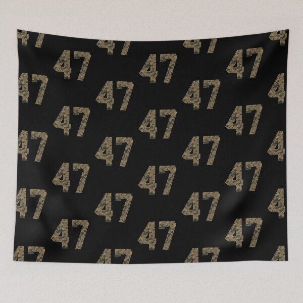 Item preview, Army Camouflage Number 47 - Sports Numbers designed and sold by NECHSTORE.