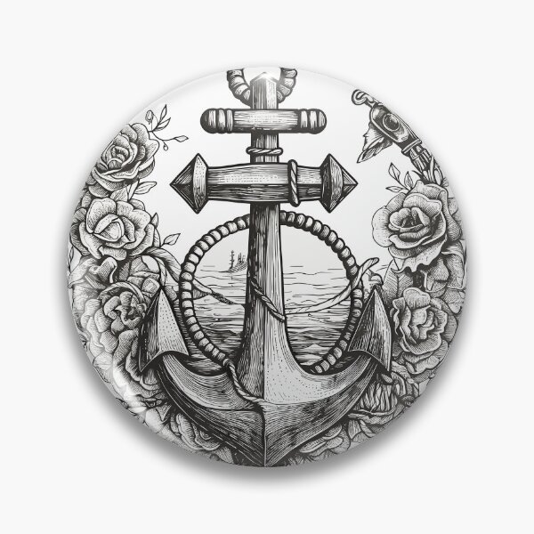 Item preview, anchor roses life    designed and sold by Rays84.