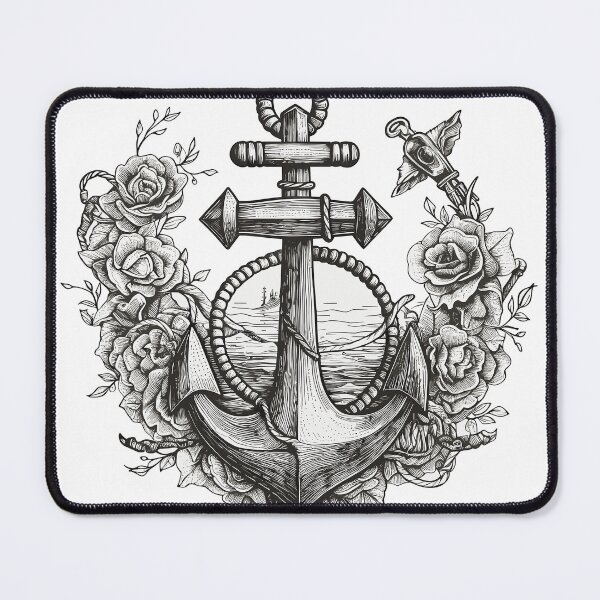 Item preview, anchor roses life    designed and sold by Rays84.