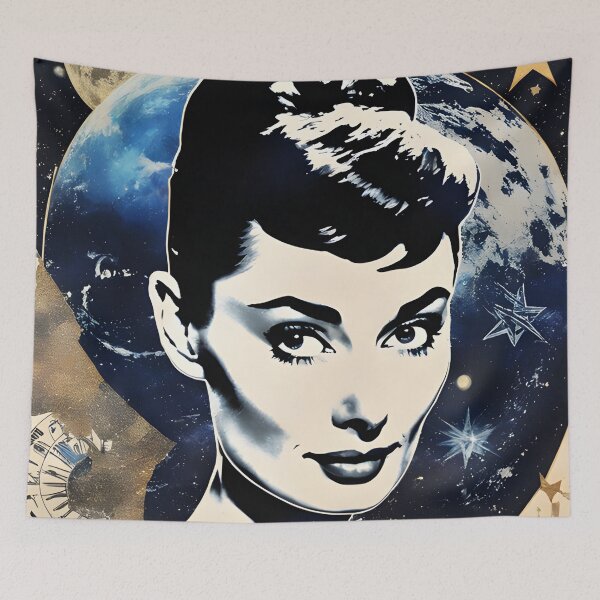 Artikelvorschau, Audrey Hepburn entworfen und verkauft von MarisePix.