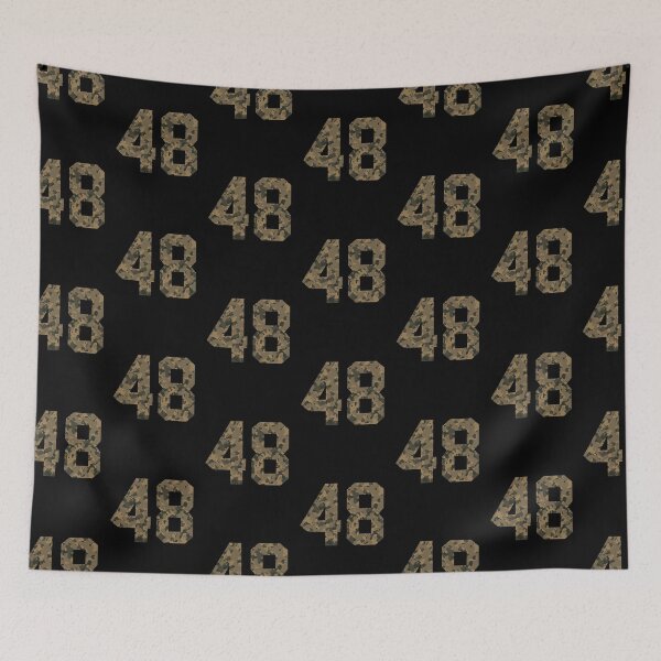 Item preview, Army Camouflage Number 48 - Sports Numbers designed and sold by NECHSTORE.