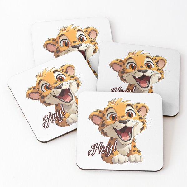 Item preview, Hey, a little leopard is trying to get your attention. designed and sold by br3wow.