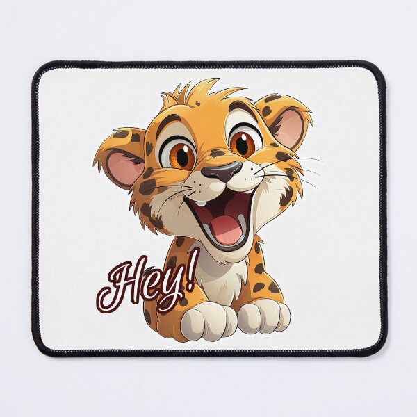 Item preview, Hey, a little leopard is trying to get your attention. designed and sold by br3wow.