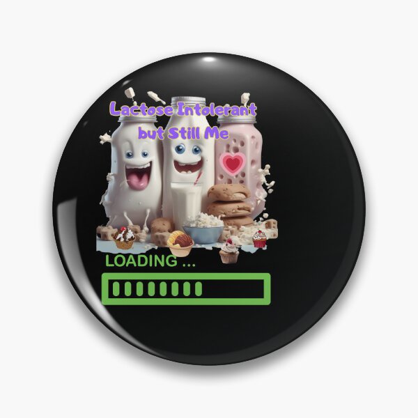 Item preview, LACTOSE INTOLERANT BUT STILL ME-LOADING designed and sold by carlos crane.
