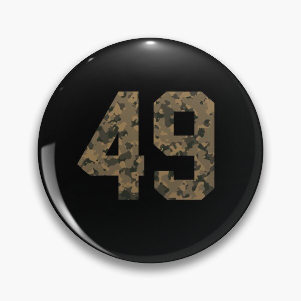 Item preview, Army Camouflage Number 49 - Sports Numbers designed and sold by NECHSTORE.