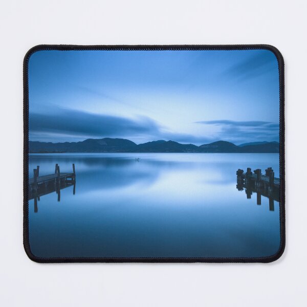 Item preview, Two wooden piers on the lake. Italy designed and sold by Stefano Orazzini.