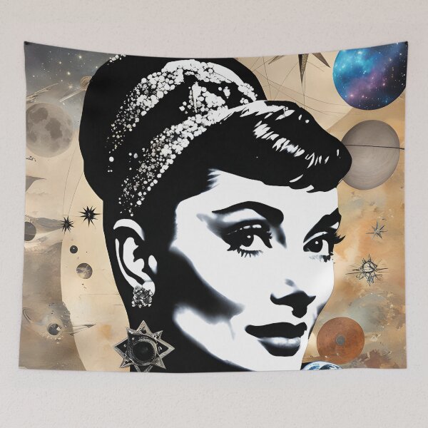 Artikelvorschau, Audrey Hepburn entworfen und verkauft von MarisePix.