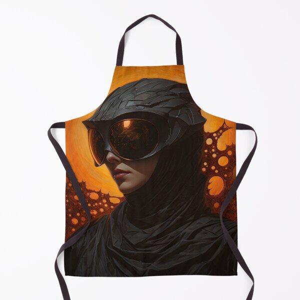 Artikelvorschau, Futuristische Abenteurerin mit Helm vor der Sonnenfinsternis entworfen und verkauft von soulofalion.