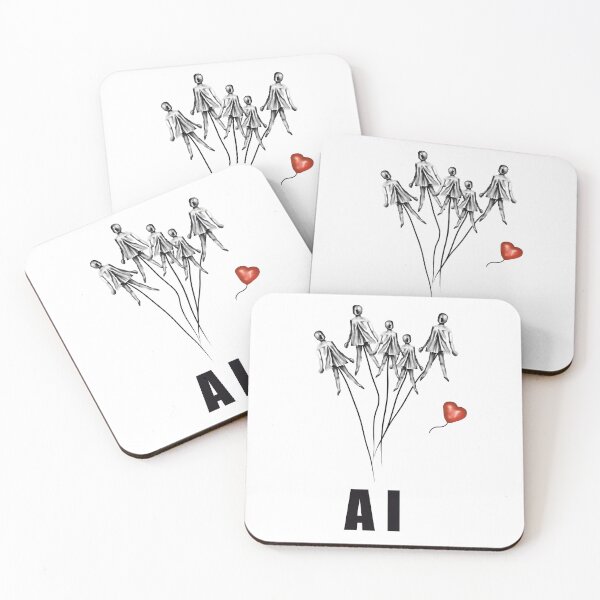 Item preview, Artificial Intelligence - Heart designed and sold by gardentree.