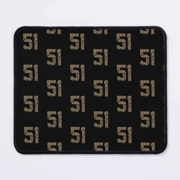 Item preview, Army Camouflage Number 51 - Sports Numbers designed and sold by NECHSTORE.