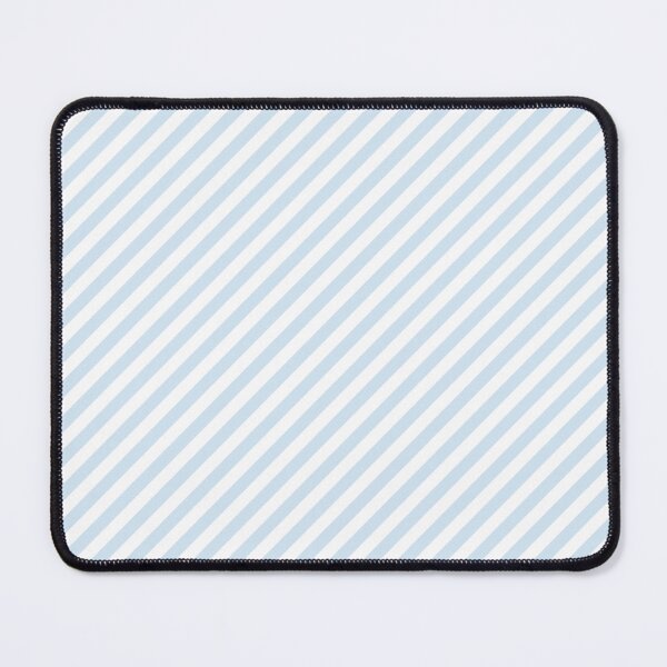 Item preview, Diagonal Stripes | Pastel Blue and White designed and sold by WordsToArt.