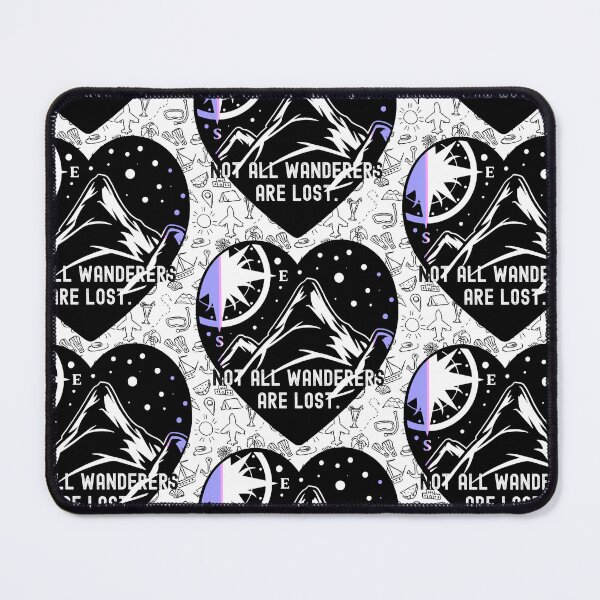 Item preview, Not All Wanderers Are Lost designed and sold by gleefulme.
