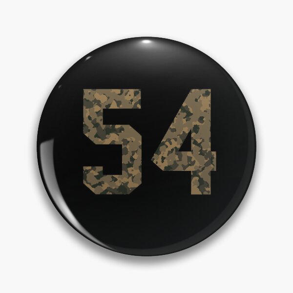 Item preview, Army Camouflage Number 54 - Sports Numbers designed and sold by NECHSTORE.