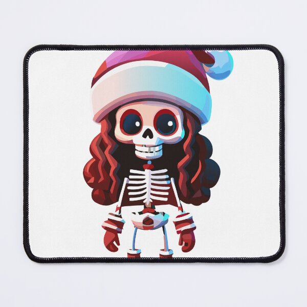 Item preview, Skeleton Girl - Cartoon Christmas designed and sold by CekDesigns.