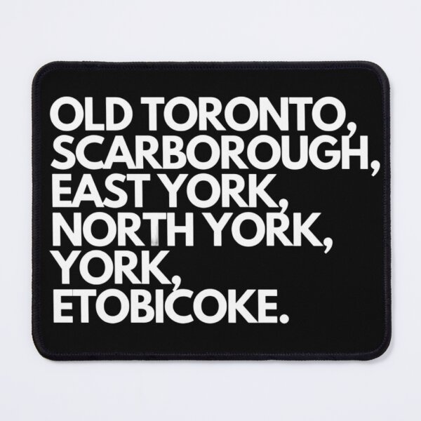 Item preview, Toronto Boroughs  designed and sold by Megan Frances MacDonald.