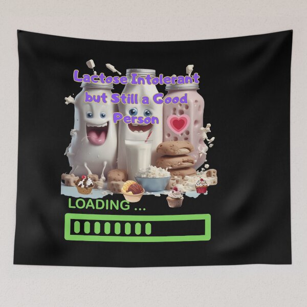 Item preview, LACTOSE INTOLERANT BUT STILL A GOOD PERSON designed and sold by carlos crane.