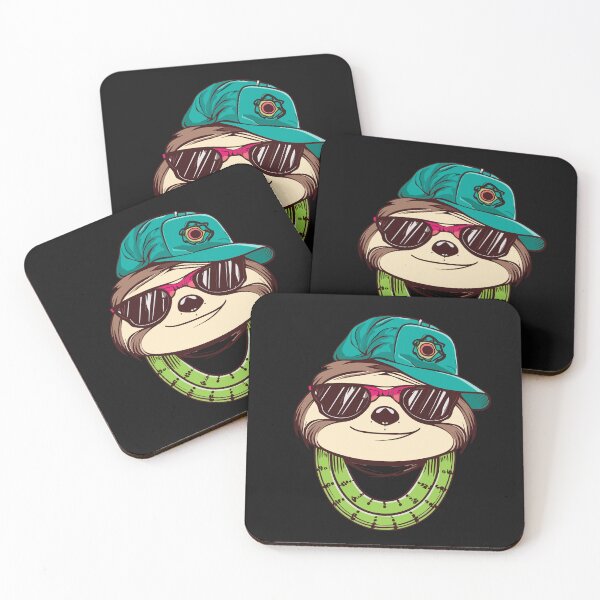 Item preview, Cool Sloth sticker designed and sold by PrimeInk.