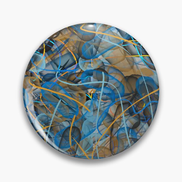 Item preview, Creation: Abstract Flow of Blue and Yellow designed and sold by ara-designs.