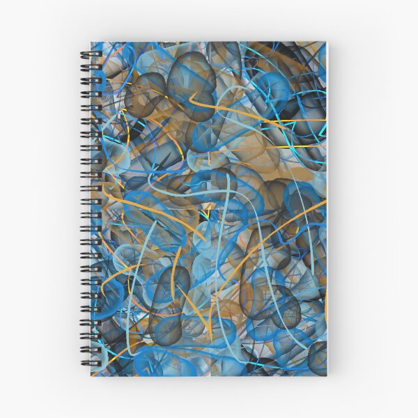 Item preview, Creation: Abstract Flow of Blue and Yellow designed and sold by ara-designs.